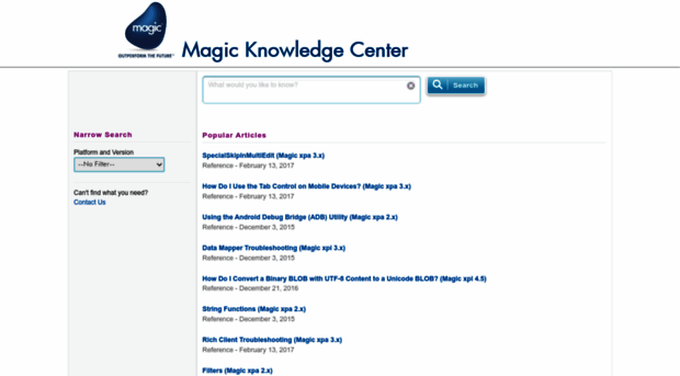 kb.magicsoftware.com