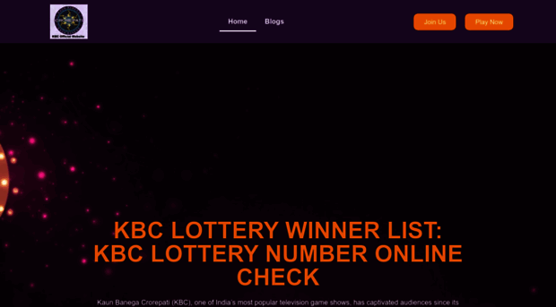 kbclotterywinners.in