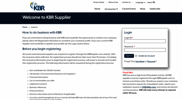 kbrsuppliers.com