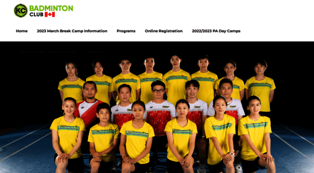 kcbadmintonclub.com