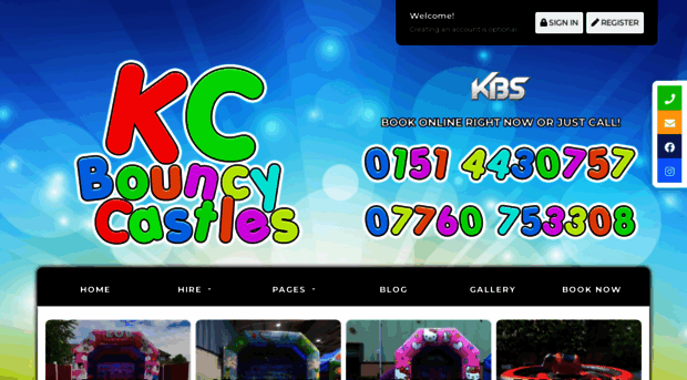 kcbouncycastlehire.co.uk