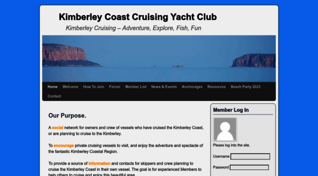 kimberley cruising yacht club