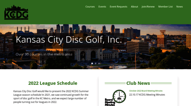 kcdiscgolf.org