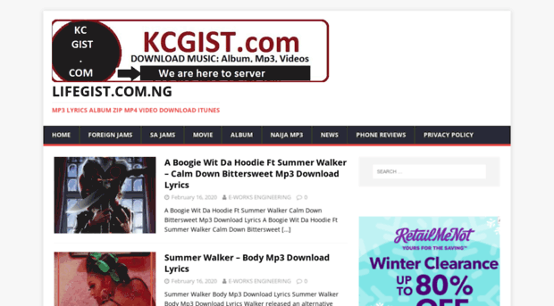 kcgist.com