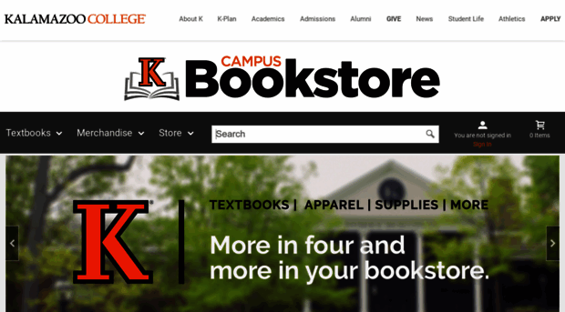 kcollegebookstore.com