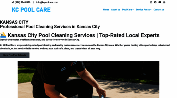 kcpoolcare.com
