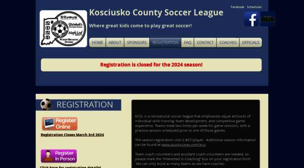 kcslsoccer.com