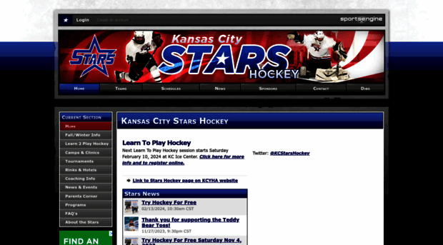 kcstarshockey.com