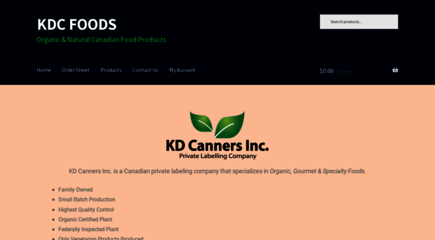 kdcfoods.com
