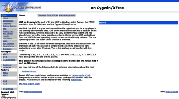kde-cygwin.sf.net