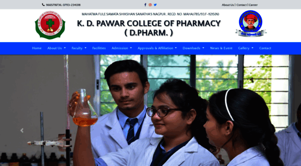 kdpawarcollegeofpharmacy.org