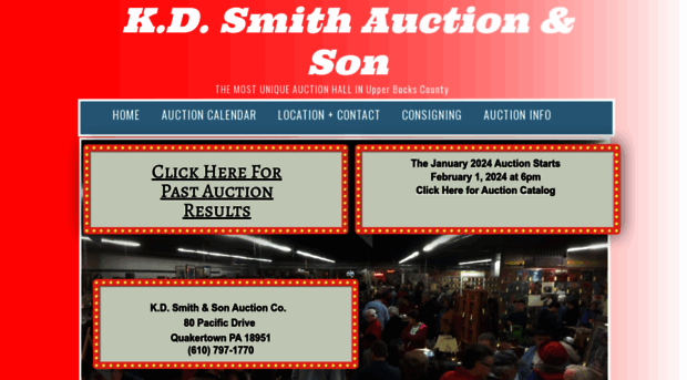 kdsmithauctions.com