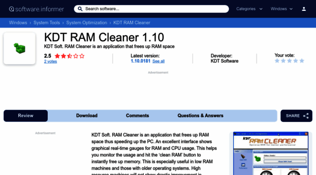 kdt-ram-cleaner.informer.com