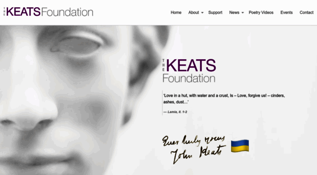 keatsfoundation.com