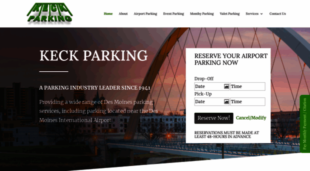 keckparking.com