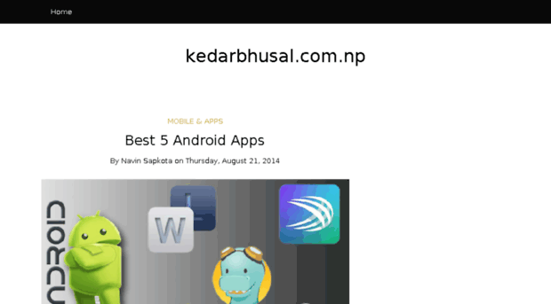 kedarbhusal.com.np