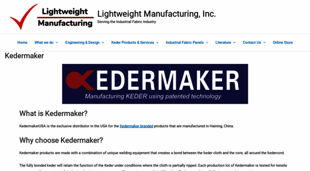 kedermakerusa.com