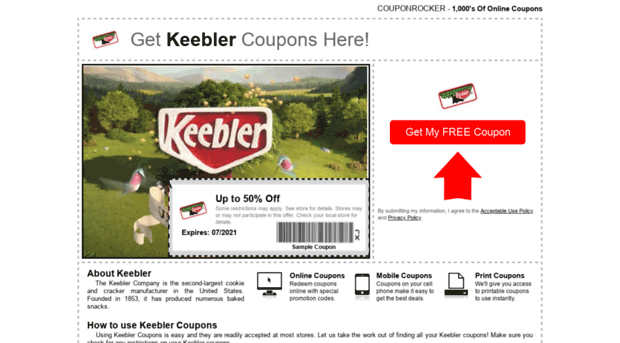 keebler.couponrocker.com