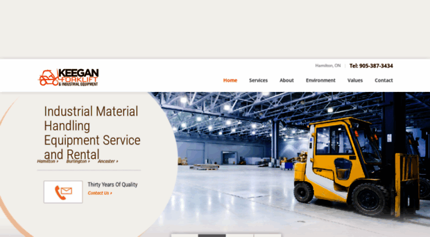 keeganforklift.com