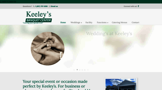 keeleybanquets.com