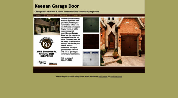keenangaragedoor.com