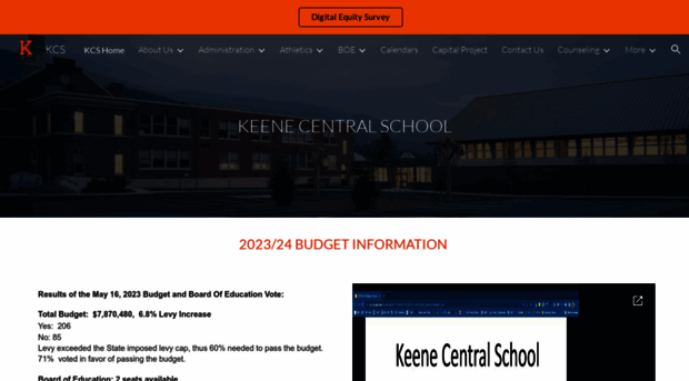 keenecentralschool.org