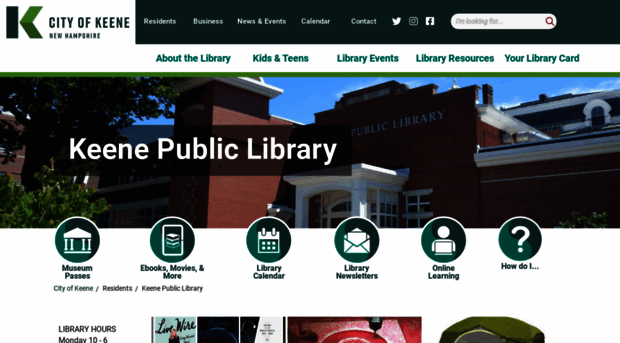 keenepubliclibrary.org