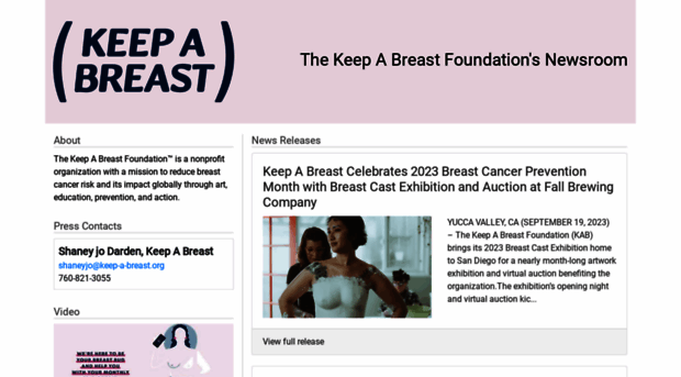 keep-a-breast-foundation.reportablenews.com