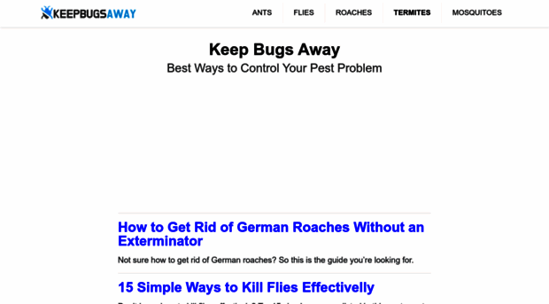 keepbugsaway.com