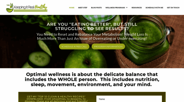 keepingitrealhealthy.com