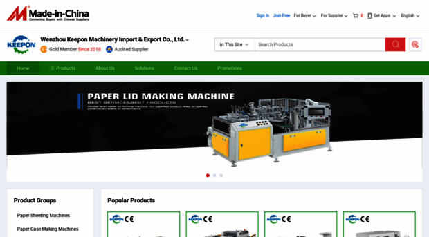 keeponmachinery.en.made-in-china.com