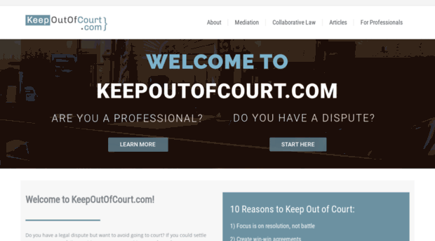 keepoutofcourt.com