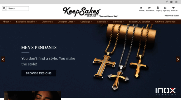 keepsakesjewelry.com