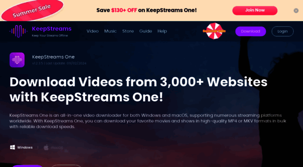 keepstreams.com