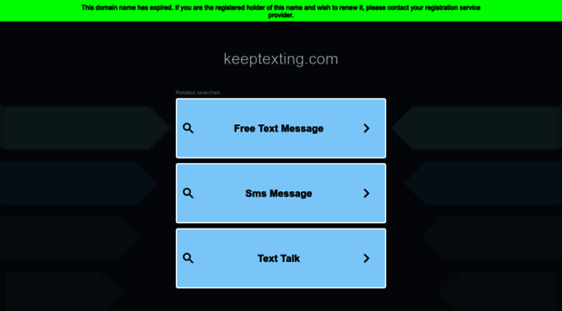 keeptexting.com