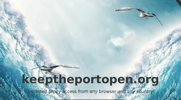 keeptheportopen.org