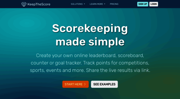 keepthescore.com