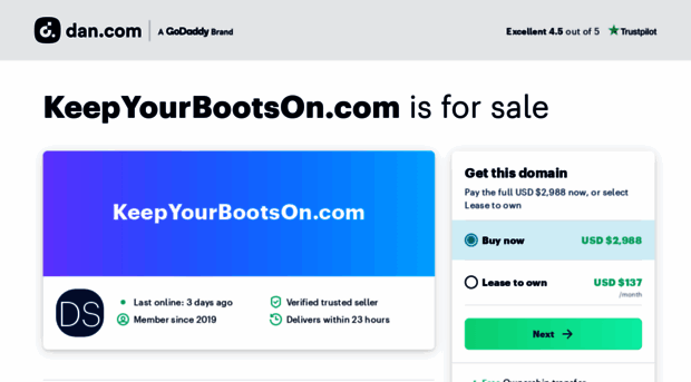 keepyourbootson.com