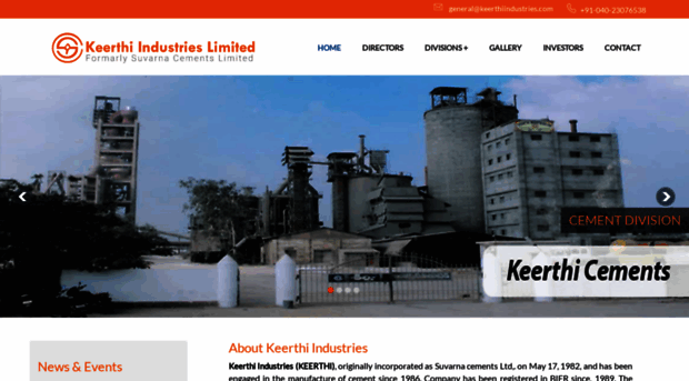 keerthiindustries.com