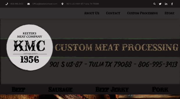 keetersmeatcompany.com