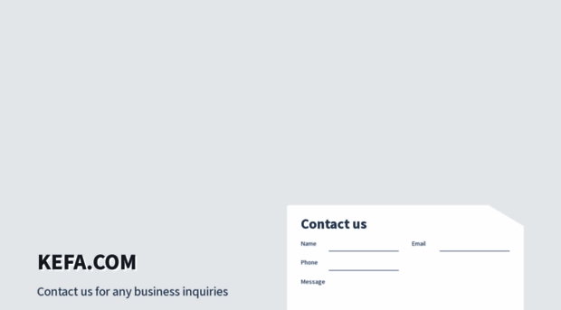 kefa.com