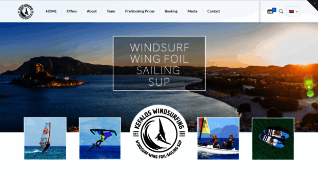 kefaloswindsurfing.com