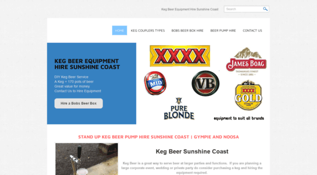 kegbeerhiresunshinecoast.com