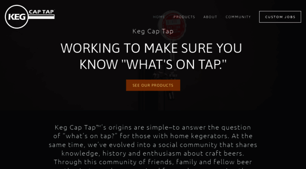 kegcaptap.com