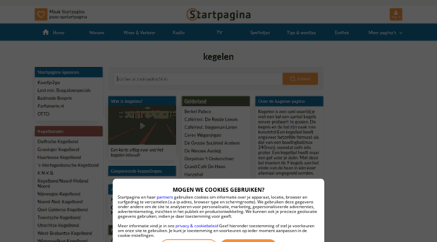 kegelen.startpagina.nl