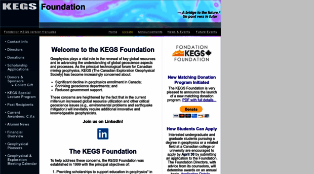 kegsfoundation.org