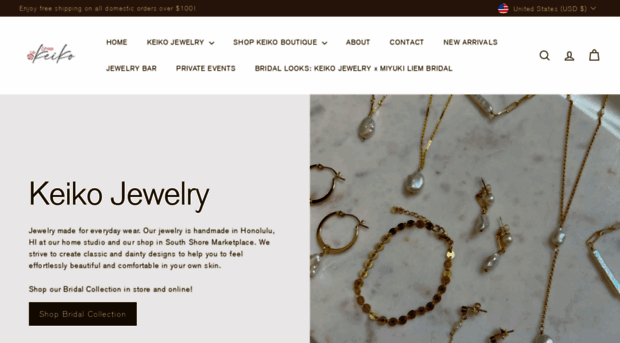 keikojewelry.com