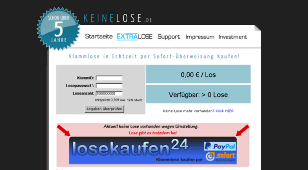 keinelose.de