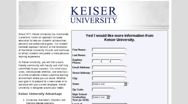 keiser-university.search4careercolleges.com