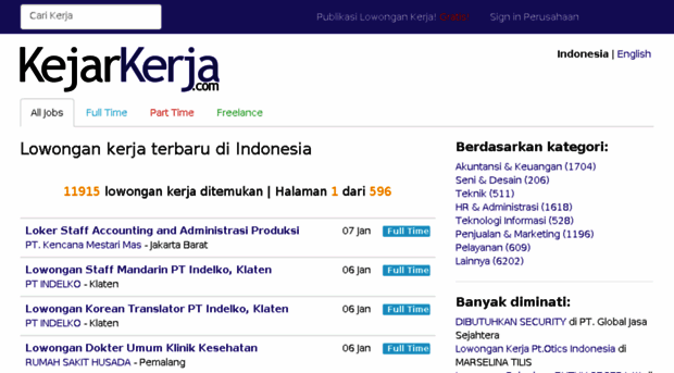 kejarkerja.com